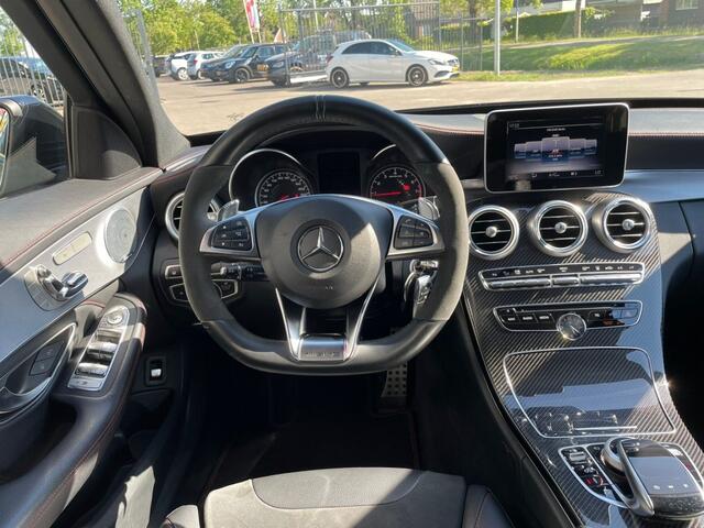Mercedes-Benz C-KLASSE C43 AMG, 4MATIC, Burmester, LED, Carbon, DAB, Trekhaak, 1e eigenaar!