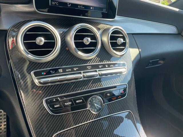 Mercedes-Benz C-KLASSE C43 AMG, 4MATIC, Burmester, LED, Carbon, DAB, Trekhaak, 1e eigenaar!