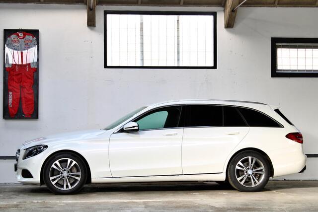 Mercedes-Benz C-KLASSE Estate 350 e Lease Edition | Diamantwit | Dealer onderhouden | NL auto |