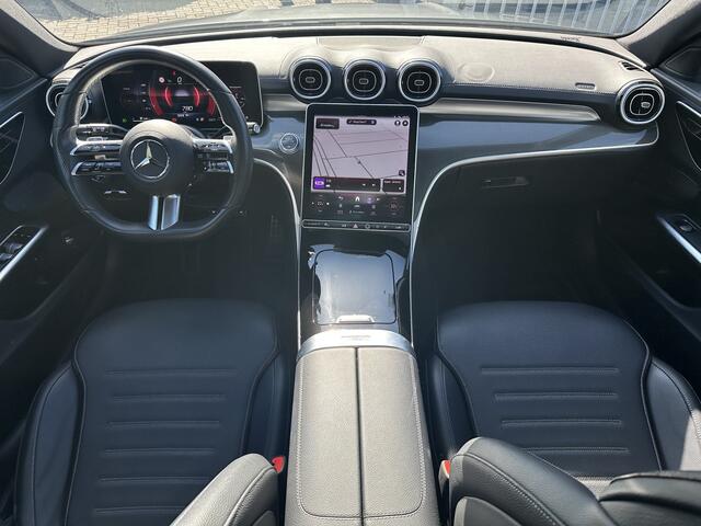 Mercedes-Benz C-KLASSE Estate 180 AMG Line Trekhaak | Pano | Night