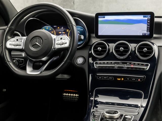 Mercedes-Benz C-KLASSE Estate 160 AMG Sport (APPLE CARPLAY, GROOT NAVI, VIRTUAL COCKPIT, CAMERA, LEDER/ALCANTARA, STOELVERWARMING, KEYLESS, ELEK ACHTERKLEP, NIEUWE APK, NIEUWSTAAT)