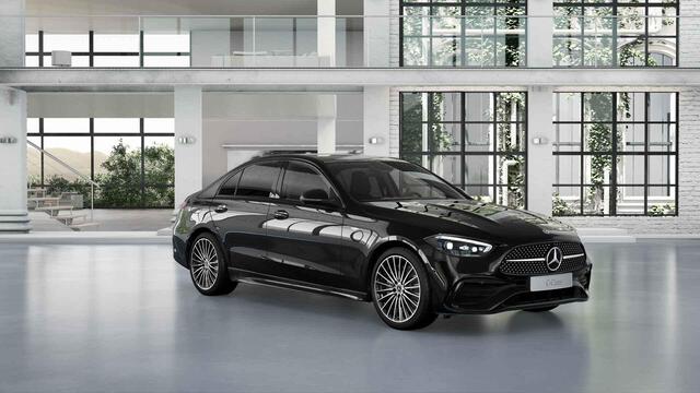 Mercedes-Benz C-KLASSE 300e Business Solution AMG | Panoramaschuifdak | Trekhaak | DIGITAL LIGHT | Nightpakket | dodehoekassistent | 360° camera |