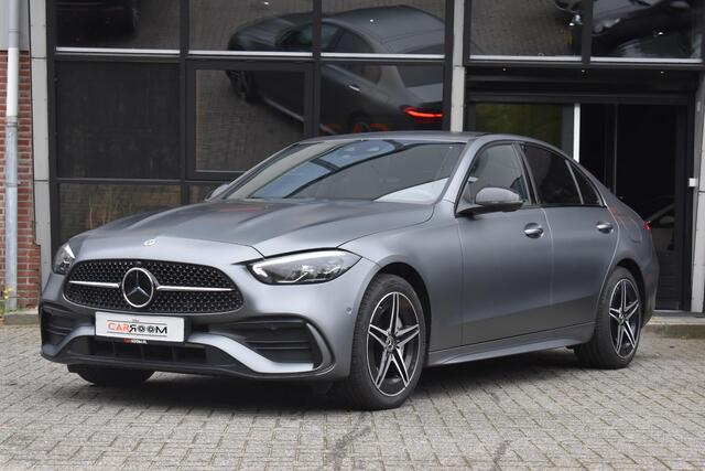 Mercedes-Benz C-KLASSE 300 e AMG Line Lane ACC Camera Mat Grijs
