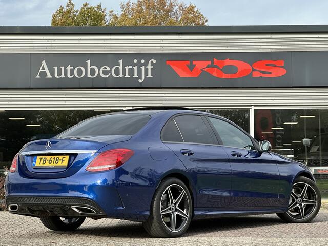 Mercedes-Benz C-KLASSE 180 AMG-Line | Panodak | Camera | Blind spot | Night pakket
