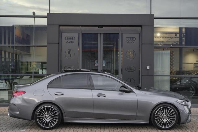 Mercedes-Benz C-KLASSE C300 AMG 258pk Panoramadak Burmester 3d Digital light Distronic+ Stuurassistent 360 camera 19" LMV