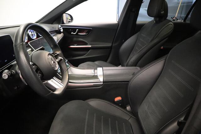 Mercedes-Benz C-KLASSE Estate 300 e AMG Line Panorama Memorie Stoelen Sfeerverlichting Head up 24 maanden garantie mogelijk (*vraag naar de voorwaarden)
