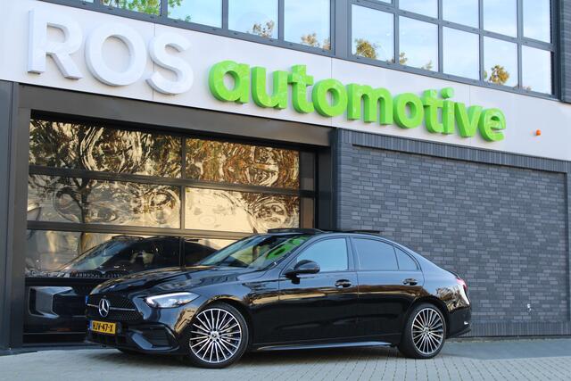 Mercedes-Benz C-KLASSE 200 AMG Line | PANO | SFEER | CARPLAY | STOELVERWARMING | 19 INCH |