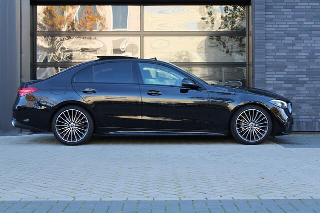 Mercedes-Benz C-KLASSE 200 AMG Line | PANO | SFEER | CARPLAY | STOELVERWARMING | 19 INCH |
