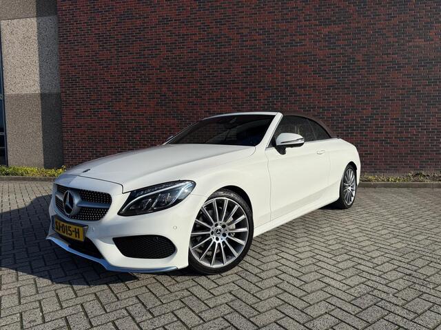 Mercedes-Benz C-KLASSE Cabrio 180 Premium Plus AMG Airscarf Burmester 360 Camera Led High-performance