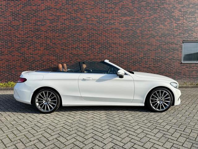 Mercedes-Benz C-KLASSE Cabrio 180 Premium Plus AMG Airscarf Burmester 360 Camera Led High-performance