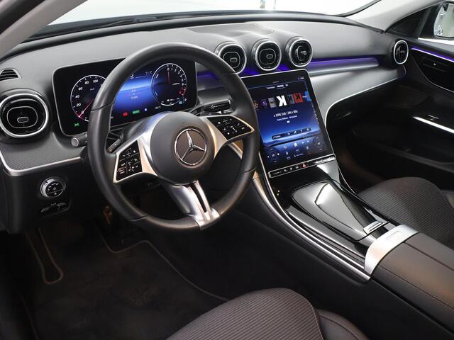 Mercedes-Benz C-KLASSE 300 e Luxury Line | Night | Stoelverwarming | Achteruitrijcamera | Trekhaak |