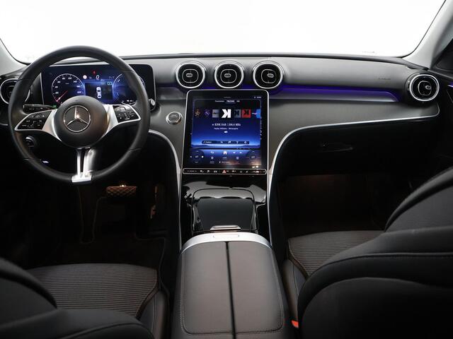 Mercedes-Benz C-KLASSE 300 e Luxury Line | Night | Stoelverwarming | Achteruitrijcamera | Trekhaak |