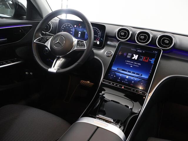 Mercedes-Benz C-KLASSE 300 e Luxury Line | Night | Stoelverwarming | Achteruitrijcamera | Trekhaak |