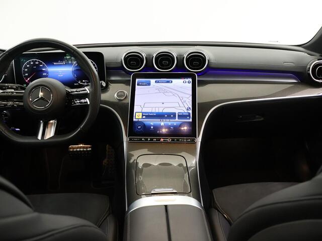 Mercedes-Benz C-KLASSE Estate 300 e AMG Line | Night | Trekhaak | Panoramadak | Sfeerverlichting |