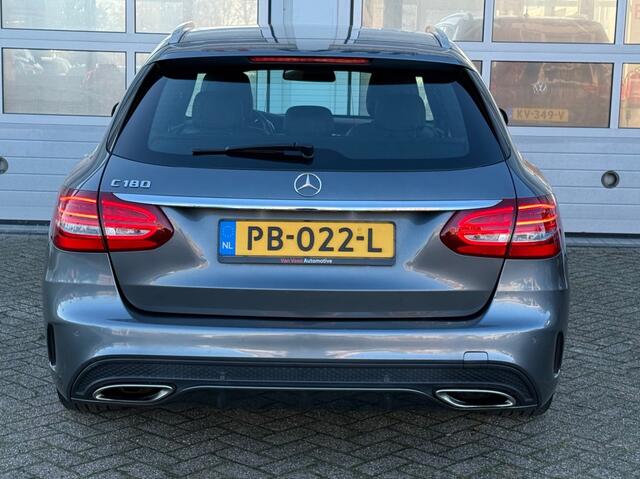 Mercedes-Benz C-KLASSE C180 AMG Sport Edition Navi Pdc Clima Leer Rijklaar!