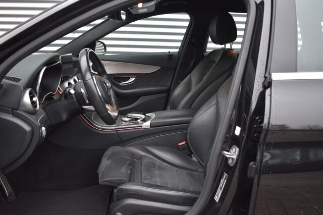 Mercedes-Benz C-KLASSE 180 PREMIUM + AMG PACK / LED PAKKET / P.CAM. / EL. TREKH.