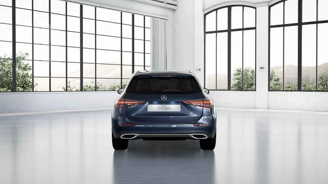 Mercedes-Benz C-KLASSE Estate 200 Luxury Line | Memory | Sfeerverlichting | Digital Light | 360 graden camera | Beige interieur | Stoelverwarming |