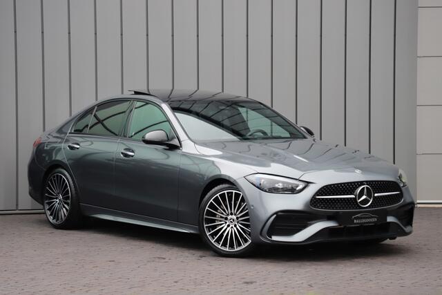 Mercedes-Benz C-KLASSE 200 AMG Launch Edition | 204PK | Head-up | Keyless-go | Burmester | Sfeerverlichting | Memory | Leder | Pano | Trekhaak | NL-Auto | 2021.