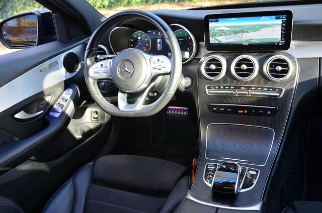 Mercedes-Benz C-KLASSE 180 Business Solution AMG Automaat/Navi/Pdc/Ecc/Panoramadak/360°-Camera/digitale dashboard/Stoelverwarming/Half-leer/Led/18-Inch Lmv/Premium Sound system