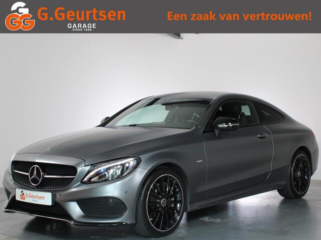 Mercedes-Benz C-KLASSE C250 C-klasse Coupé AMG-line Night Edition, Burmester, Leder, Goed onderhouden!