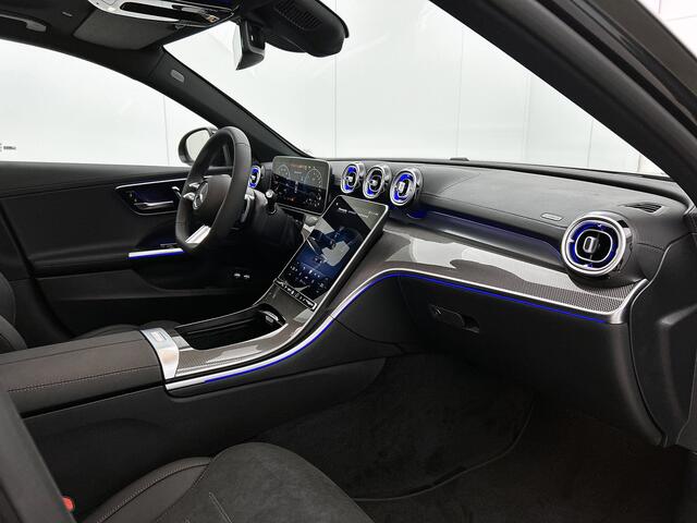 Mercedes-Benz C-KLASSE 300 e Business Solution AMG | Nightpakket | Trekhaak | Middenconsole metaalstructuur | Panoramaschuifdak | Smartphone integratie | Memorypakket | 360° camera | Antidiefstalpakket GUARD 360° Plus |