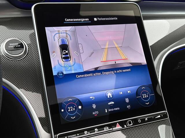 Mercedes-Benz C-KLASSE 300 e Business Solution AMG | Nightpakket | Trekhaak | Middenconsole metaalstructuur | Panoramaschuifdak | Smartphone integratie | Memorypakket | 360° camera | Antidiefstalpakket GUARD 360° Plus |
