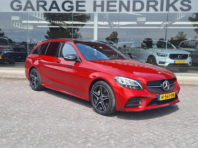 Mercedes-Benz C-KLASSE Estate 180 AMG Virtual | Pano | 360 cam | Sfeer | Leder alcantara | Trekhaak 1800kg | occasion