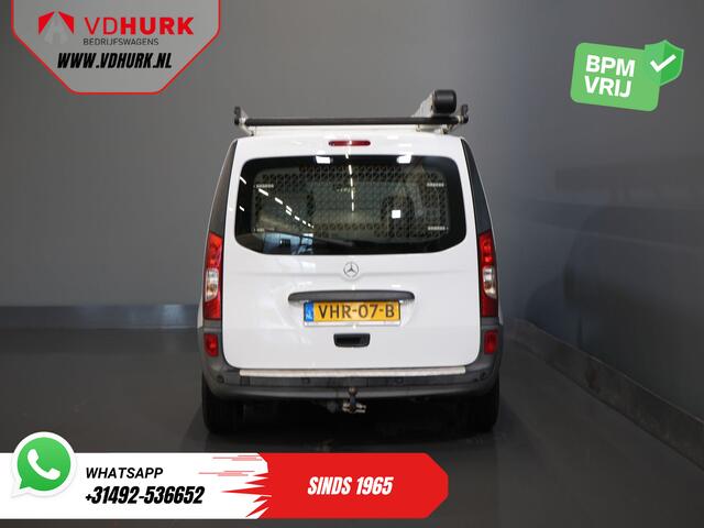 Mercedes-Benz CITAN 112 BENZINE MARGE Imperiaal/ Inrichting/ Sidebars/ Airco/ Trekhaak/ PDC
