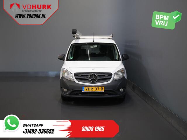 Mercedes-Benz CITAN 112 BENZINE MARGE Imperiaal/ Inrichting/ Sidebars/ Airco/ Trekhaak/ PDC