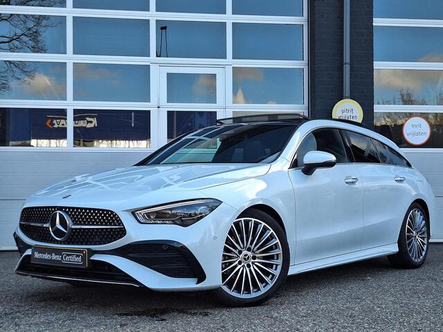 Mercedes-Benz CLA-KLASSE Shooting Brake 180 | Panoramadak | AMG | Achteruitrijcamera | Stoelverwarming | Multibeam LED | Sfeerverlichting | Keyless-GO | Elektrische achterklep