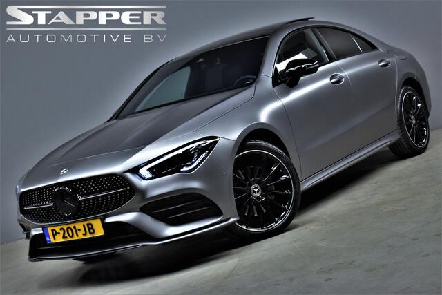 Mercedes-Benz CLA-KLASSE 250e 218pk AMG-Line Org.NL Pano/Virtual/Carplay/Sfeer/Camera/Keyless/Led/Lmv18''