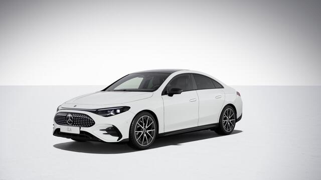 Mercedes-Benz CLA-KLASSE NEW : 250+ Launch Edition 85 kWh | Nightpakket | Parkeerassistent | Memorypakket | Dodehoekassistent | Spiegelpakket | Antidiefstalpakket URBAN GUARD | KEYLESS GO | Achteruitrijcamera | Draadloos oplaadsysteem voor smartphone |