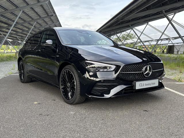 Mercedes-Benz CLA-KLASSE Shooting Brake 250 e Business Solution AMG | Night | Panoramadak | 360 camera | Sfeerverlichting | Apple carplay | Stoelverwarming |
