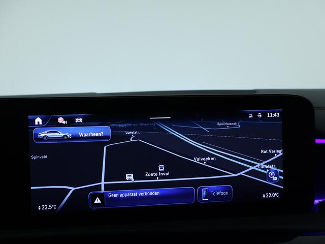 Mercedes-Benz CLA-KLASSE 180 Star Edition AMG Line | Nightpakket | KEYLESS GO-comfortpakket | Parkeerpakket met achteruitrijcamera | USB pakket plus | Dodehoekassistent | Sfeerverlichting | Draadloos oplaadsysteem voor Smartphone |