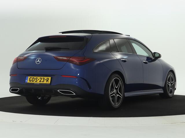 Mercedes-Benz CLA-KLASSE Shooting Brake 180 AMG Line | Nightpakket | Premium Pack | Parkeerpakket met achteruitrijcamera | EASY PACK achterklep | USB pakket plus | KEYLESS GO-comfortpakket | Sfeerverlichting | Dodehoekassistent |
