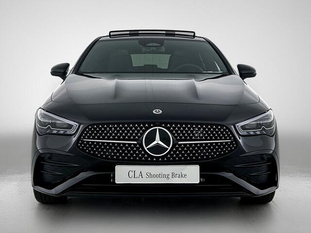 Mercedes-Benz CLA-KLASSE Shooting Brake 250 e Star Edition AMG Line | Nightpakket | KEYLESS-GO | Parkeerpakket met achteruitrijcamera | EASY PACK achterklep | Dodehoekassistent | MULTIBEAM LED | Zitcomfortpakket | Sfeerverlichting | Verwarmde stoelen vooraan |