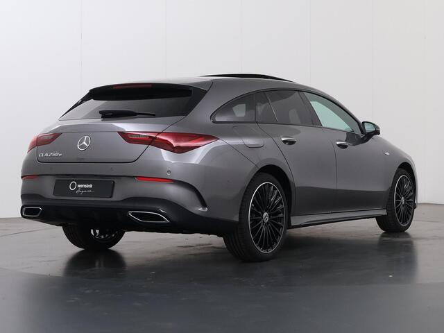 Mercedes-Benz CLA-KLASSE 250e Shooting Brake Business Solution AMG | Panoramaschuifdak | Nightpakket | 19 inch AMG-velgen| Verwarmde stoelen | Sfeerverlichting | LED koplampen |