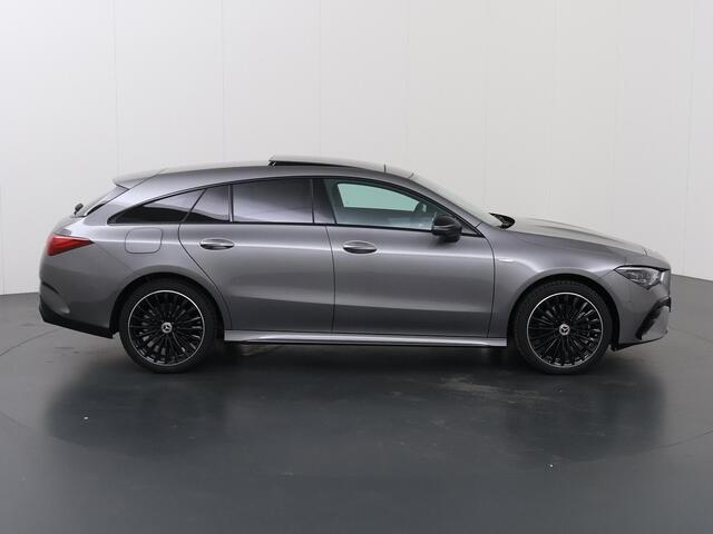 Mercedes-Benz CLA-KLASSE 250e Shooting Brake Business Solution AMG | Panoramaschuifdak | Nightpakket | 19 inch AMG-velgen| Verwarmde stoelen | Sfeerverlichting | LED koplampen |