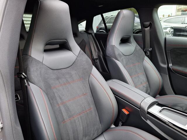 Mercedes-Benz CLA-KLASSE Shooting Brake 180 Star Edition AMG | Matgrijs | Nightpakket | Panoramadak | Dodehoekassistent | Apple CarPlay | Android Auto | Sfeerverlichting | Stoelverwarming | Achteruitrijcamera | Elektrisch Inklapbare Buitenspiegels