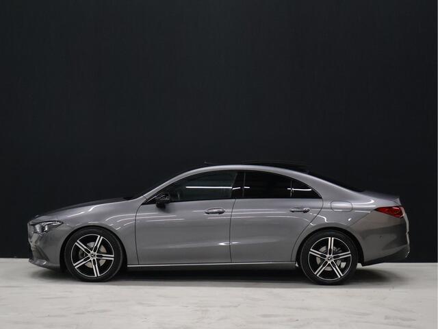 Mercedes-Benz CLA-KLASSE 200 Business Solution Progressive [SCHUIFKANTELDAK, CAMERA, PDC 360+, APPLE CARPLAY, ANDROID AUTO, STOELVERWARMING, CRUISE CONTROL, FLIPPERS, AUTO AIRCO, NAVIGATIE, NIEUWSTAAT]