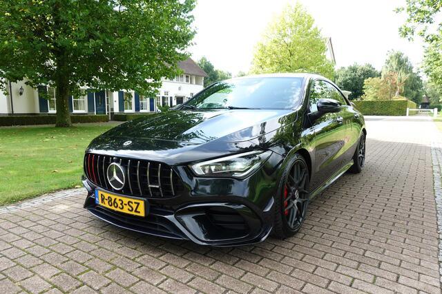 Mercedes-Benz CLA-KLASSE AMG 45 S 4MATIC+ Premium Plus | Burmester | 360° Camera | HUD | Stoelverw. | Stoelventilatie | Memory | Pano | Leder |