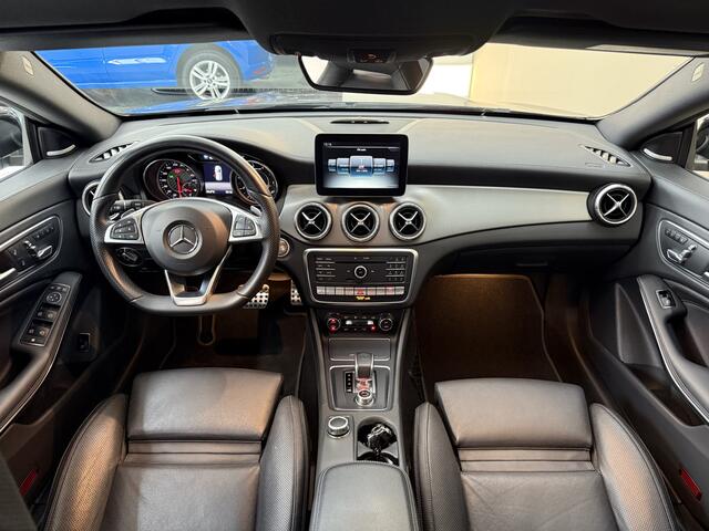 Mercedes-Benz CLA-KLASSE Shooting Brake AMG 45 4MATIC, 380Pk, 2016, Dealer onderhouden, Facelift, Memory stoelen, Sport onderstel, Sport uitlaat, Camera, Navigatie, Climate control, Cruise control, Stoelverwarming,