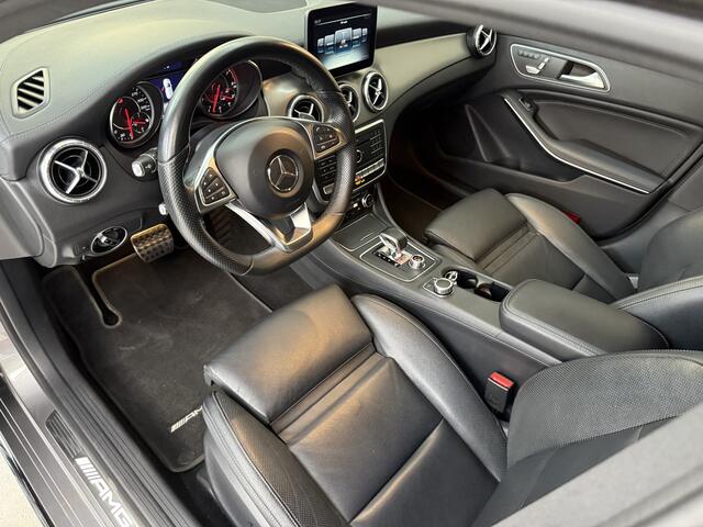 Mercedes-Benz CLA-KLASSE Shooting Brake AMG 45 4MATIC, 380Pk, 2016, Dealer onderhouden, Facelift, Memory stoelen, Sport onderstel, Sport uitlaat, Camera, Navigatie, Climate control, Cruise control, Stoelverwarming,