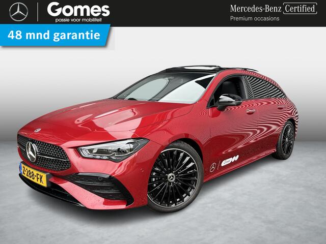 Mercedes-Benz CLA-KLASSE Shooting Brake 180 | Panoramadak | AMG | Premium Plus Pakket | Night Pakket | Burmester Surround Sound | 360° Camera | Head-up Display | Dodehoekassistent | MULTIBEAM LED Koplampen | Elektrisch Verstelbare Stoelen + Memory