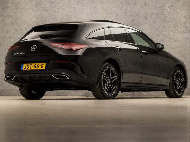 Mercedes-Benz CLA-KLASSE Shooting Brake 250 e AMG Sport 218Pk Automaat (FACELIFT, SCHUIFDAK, MEMORY SEATS, HEAD-UP DISPLAY, 360 CAMERA, STUUR/STOELVERWARMING, BURMESTER, LEDER/ALCANTARA, ADAPTIVE CRUISE, NIEUWSTAAT)