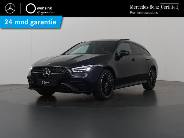 Mercedes-Benz CLA-KLASSE Shooting Brake 250e Star Edition AMG Line Mercedes-Benz CLA 250 e Shooting Brake 250 e Star Edition AMG Line | Panoramaschuifdak | MULTIBEAM LED | Nightpakket | Sfeerverlichting | Multispaak Velgen