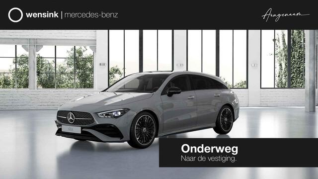 Mercedes-Benz CLA-KLASSE Shooting Brake 180 Business Solution AMG | AMG Line Plus | Nightpakket | Head-up display | 360° camera | Dodehoekassistent | 19 inch AMG Velgen |