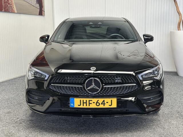 Mercedes-Benz CLA-KLASSE SHOOTING BRAKE 250 e AMG LINE NAVIGATIE CRUISE CONTROL CLIMATE CONTROL PANORAMA SCHUIF/KANTELDAK APPLE CARPLAY/ANDROID RIJSTROOKSENSOREN ACHTERUITRIJCAMERA ZEER MOOI !! 3010