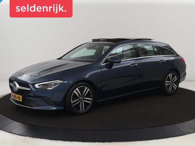 Mercedes-Benz CLA-KLASSE 180 Business Solution Luxury | Panoramadak | Leder | Trekhaak | Stoelverwarming | Keyless | Camera | Memory | Matrix LED | Park Assist | Widescreen | Climate control