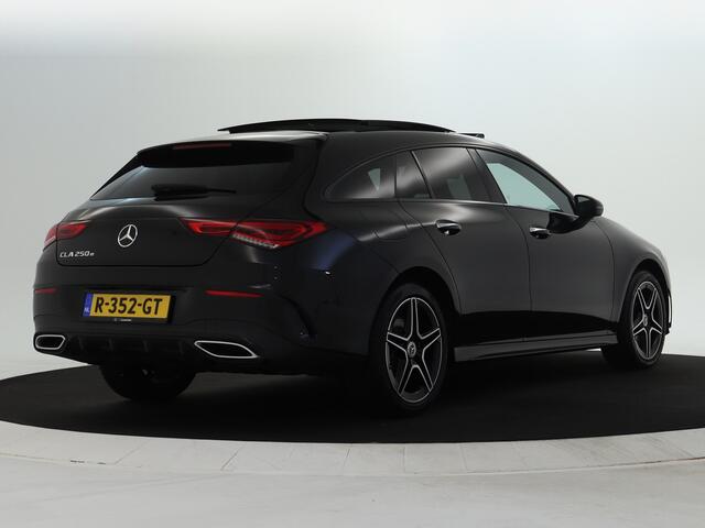Mercedes-Benz CLA-KLASSE Shooting Brake 250 e Business Solution AMG Nightpakket | Panoramadak | Sfeerverlichting | Keyless Go | Parkeerpakket met Camera | LED | Inclusief 24 maanden Mercedes-Benz Certified garantie voor Europa.